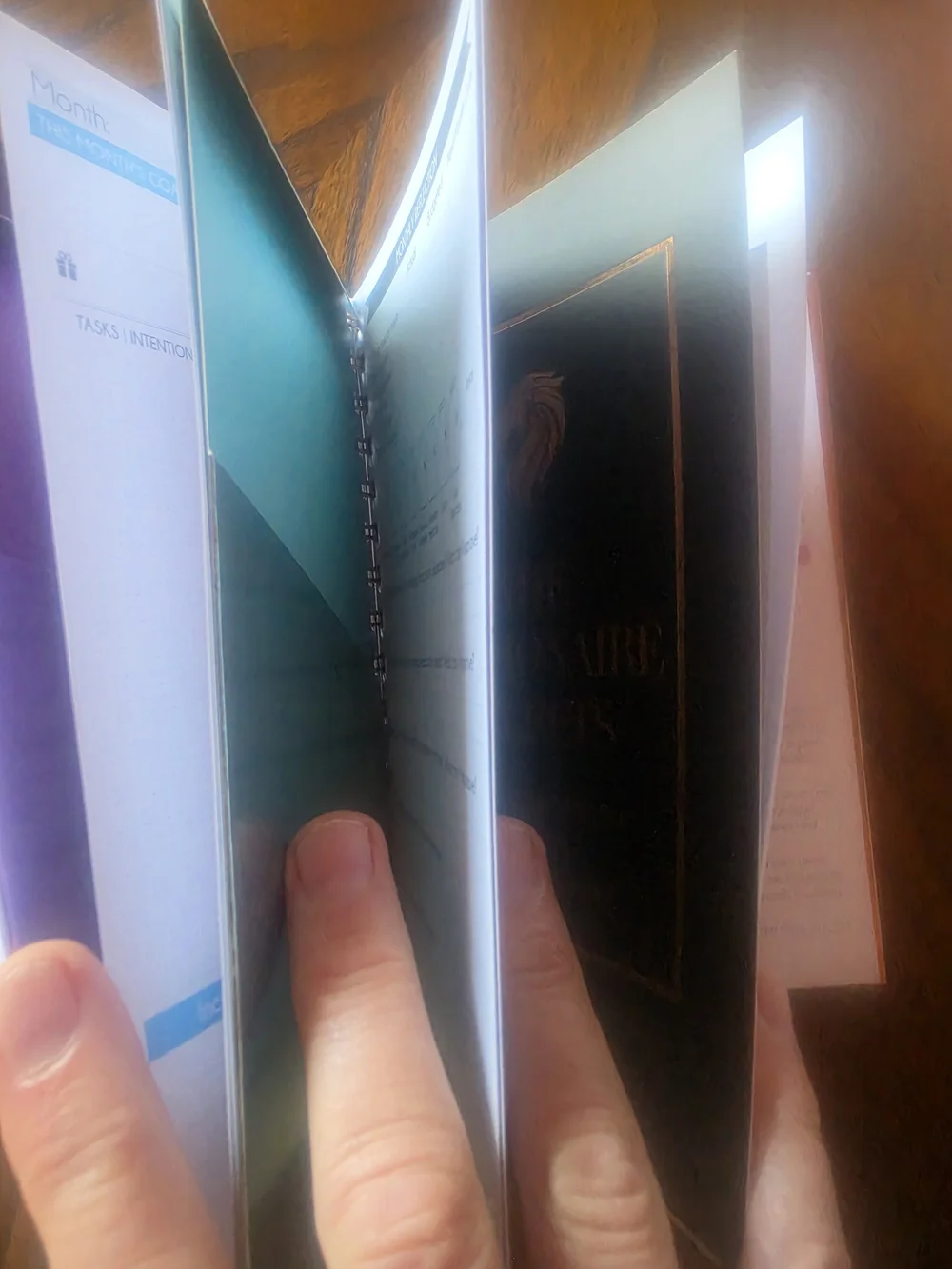 Purple Budget Financial Planner - Stickers, Folders - NWOT